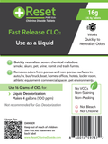 Reset Green Pak 16g front label