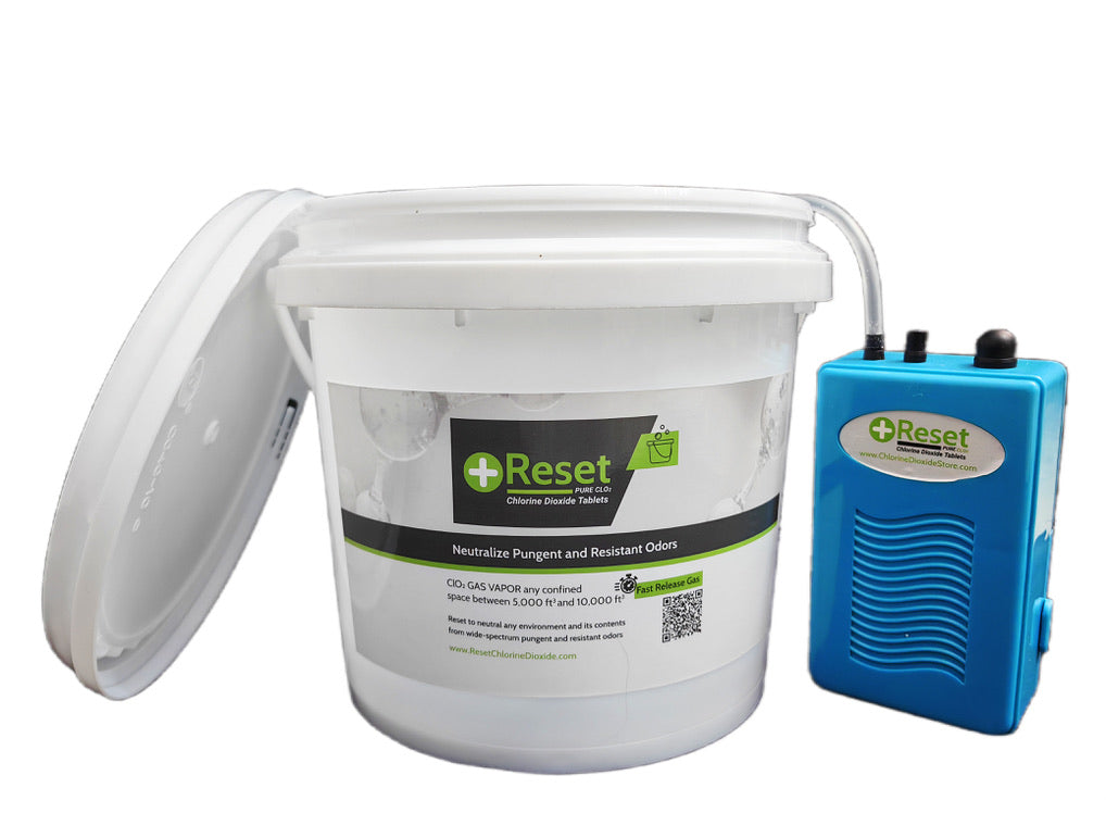 Reset Fast Release 10,000 cubic foot bucket kit with aerator