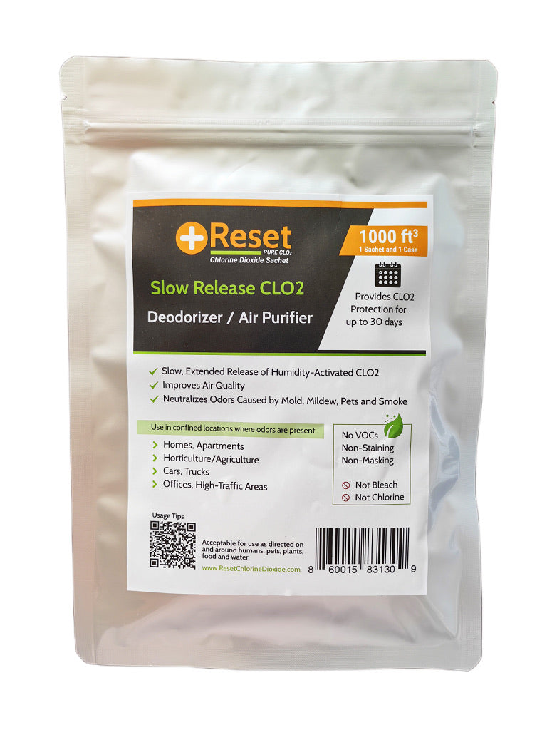 Reset Slow Release sachet kit for 1,000 cubic feet