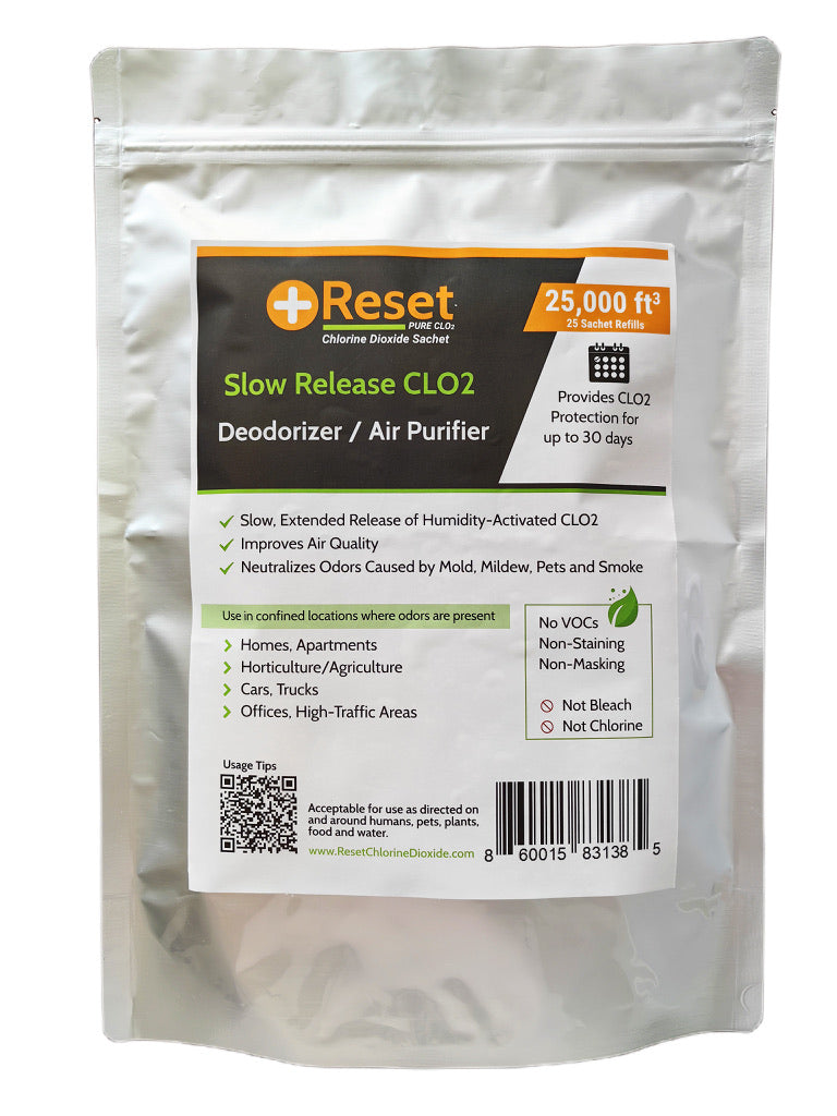 Reset Slow Release sachet refill for 25,000 cubic feet