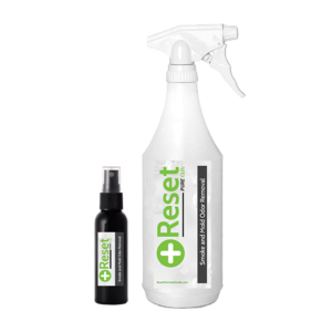 Reset spray bottles at 2 ounces and 32 ounces